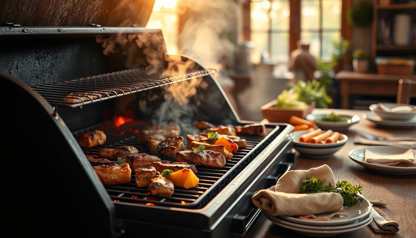 Comforting family dinner served at home