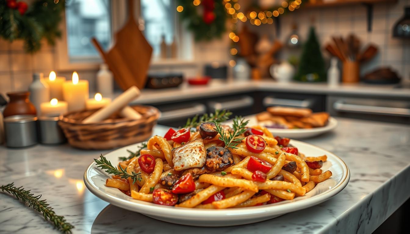 Ingredients prepared for a fast weeknight meal