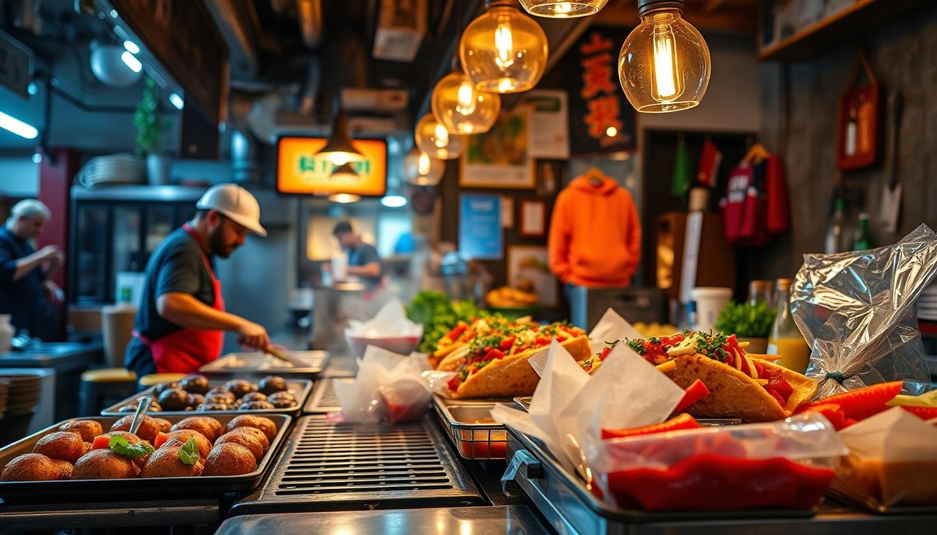 Fresh seasonal ingredients arranged for home cooking