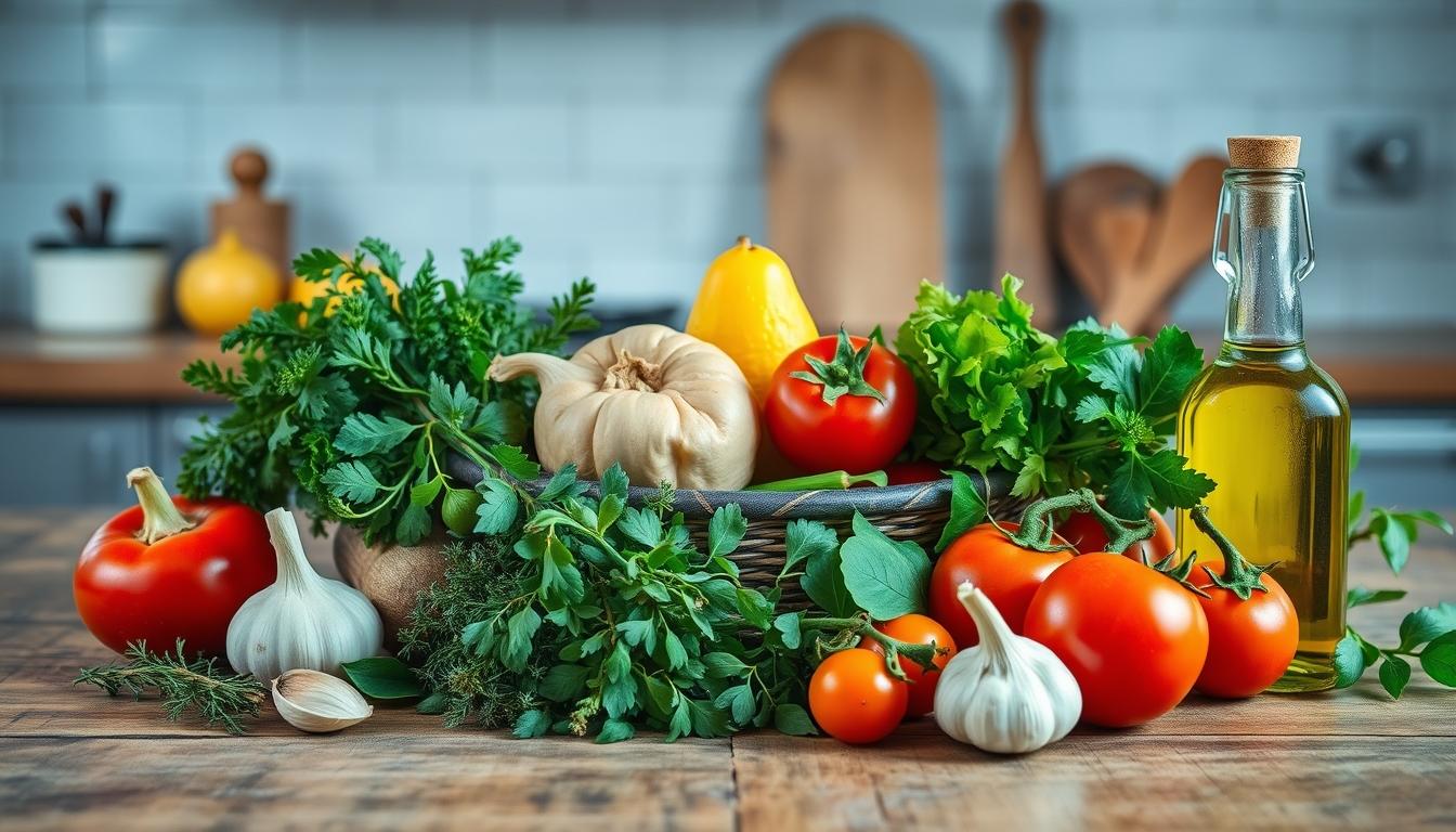 Healthy home cooking bowl