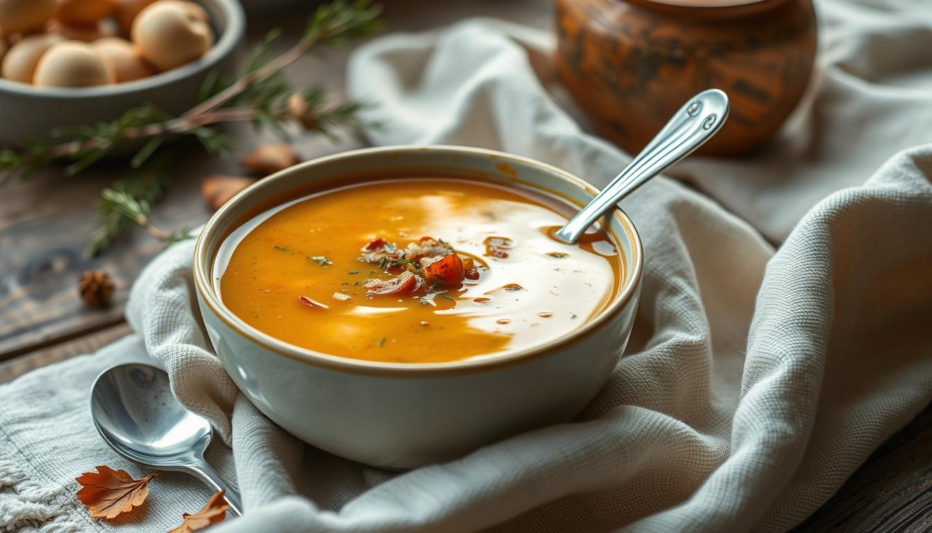 Seasonal meal prepared in a home kitchen